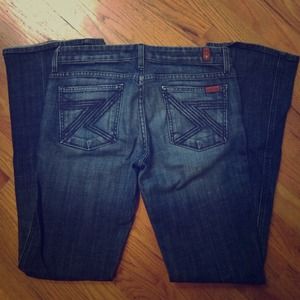 7 For All Mankind flare jeans size 29 7 For All Mankind flare jeans size 29