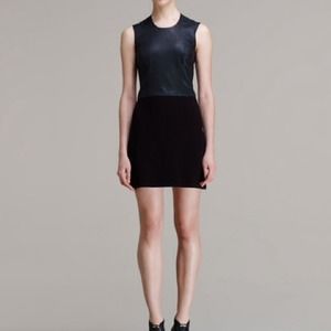 Helmut lang Leather and knit dress Helmut lang Leather and knit dress