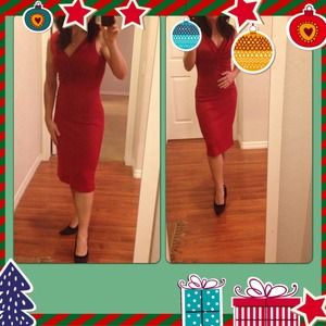 Host pick! Sexy red banana republic dress Host pick! Sexy red banana republic dress