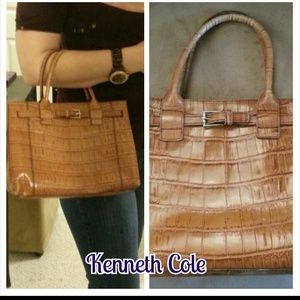 Kenneth Cole leather handbag Kenneth Cole leather handbag