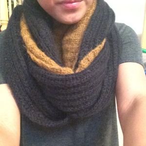 Madewell colorblock infinity scarf Madewell colorblock infinity scarf