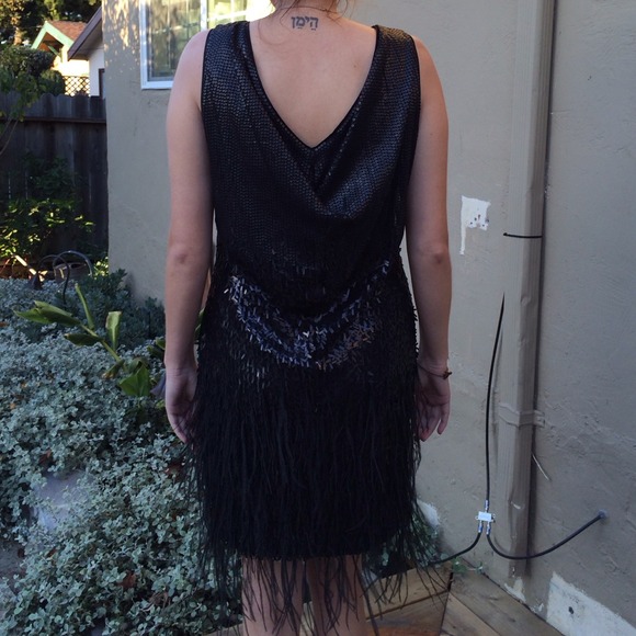 Jessica Simpson Dresses & Skirts - ☀️was $59☀️Simpson feather sequined dress 2 Jessica Simpson Dresses & Skirts - ☀️was $59☀️Simpson feather sequined dress 2