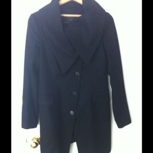 All Saints Dark Grey Wool Jacket All Saints Dark Grey Wool Jacket