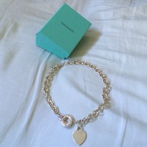 Auth. Tiffany & Co. Heart tag silver necklace Auth. Tiffany & Co. Heart tag silver necklace