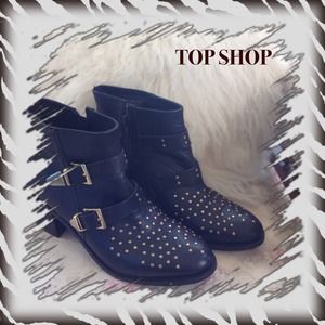 TOPSHOP STUDDED BOOTS TOPSHOP STUDDED BOOTS