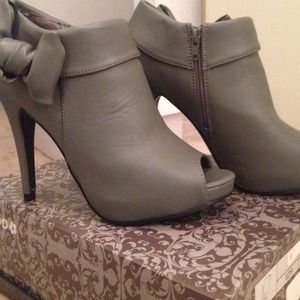Open Toe Ankle Booties Open Toe Ankle Booties