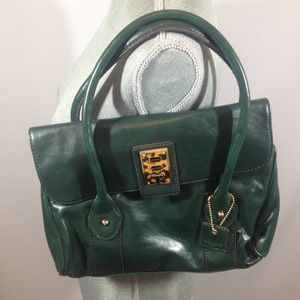 Liz Claiborne Handbag Green animal Print Liz Claiborne Handbag Green animal Print