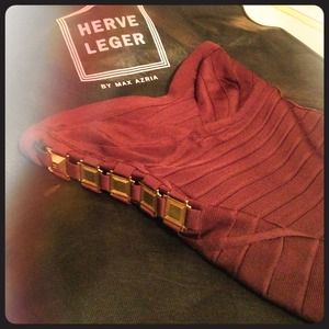 Herve Leger couture dress. Worn on Runway Herve Leger couture dress. Worn on Runway