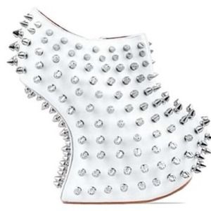 Spiked heel less wedges $170 thru PayPal Spiked heel less wedges $170 thru PayPal