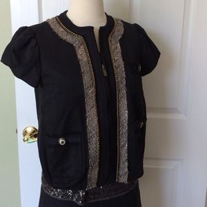 Zip up jacket/shirt top by BCBG Maxazria Zip up jacket/shirt top by BCBG Maxazria