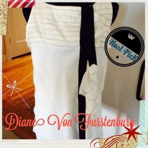 Host pick!DVF ivory silk blouse Host pick!DVF ivory silk blouse