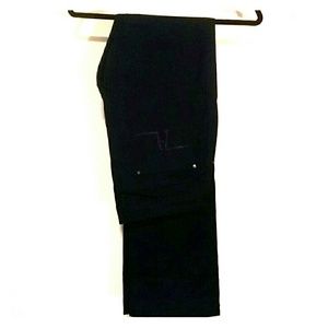 Zara Dark Blue Womens Pants, rhinestone detail Zara Dark Blue Womens Pants, rhinestone detail