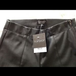 NWT Topshop faux leather pants NWT Topshop faux leather pants