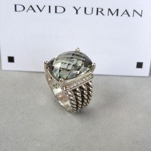 100%Authentic David Yurman WHEATON RING PRASIOLITE 100%Authentic David Yurman WHEATON RING PRASIOLITE