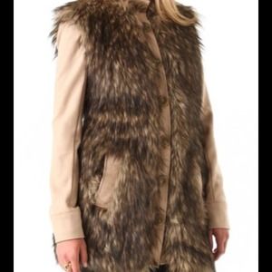SALE $250Rachel Zoe faux fur jacket ** NEW SALE $250Rachel Zoe faux fur jacket ** NEW