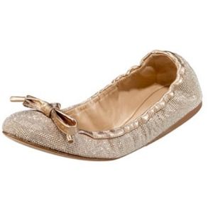 Valentino Blush Microstudded Bow Ballerina Flats Valentino Blush Microstudded Bow Ballerina Flats