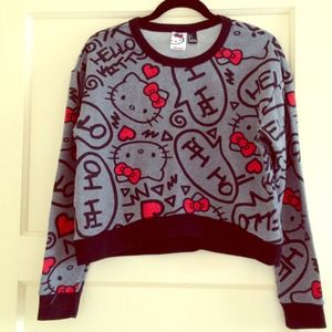 NWT cute hello kitty sweater NWT cute hello kitty sweater