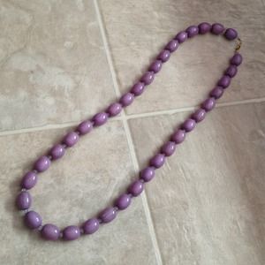 Purple/lavender beaded necklace Purple/lavender beaded necklace