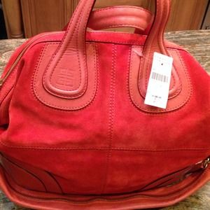 Givenchy Medium Suede Nightingale Satchel NWT Givenchy Medium Suede Nightingale Satchel NWT