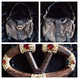 Valentino Brown Leather Bag Valentino Brown Leather Bag
