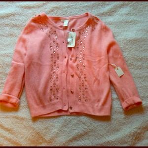 NEW!Peach Cardigan Sweater NEW!Peach Cardigan Sweater