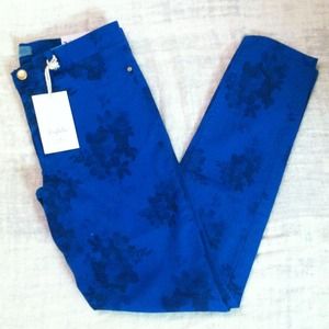 Zara Floral Print Trousers Pants size 6 Zara Floral Print Trousers Pants size 6