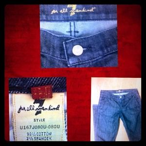 7 For All Mankind RARE denim 7 For All Mankind RARE denim