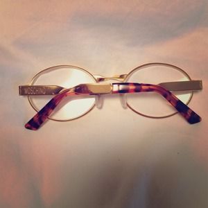 Moschino gold frames glasses / vintage frames Moschino gold frames glasses / vintage frames
