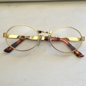 Moschino gold frames glasses / vintage frames Moschino gold frames glasses / vintage frames