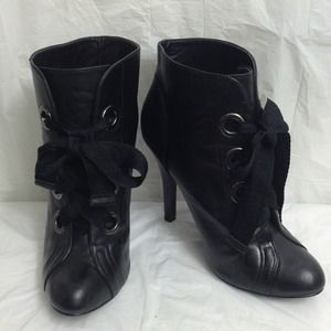New Price! Ribbon lace up bootie! New Price! Ribbon lace up bootie!