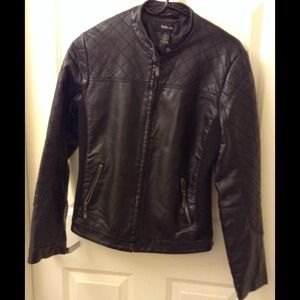 Faux Leather biker jacket Faux Leather biker jacket