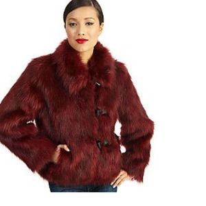 NEW Luxe Rachel Zoe Faux Fur Toggle Coat 1/22 HP NEW Luxe Rachel Zoe Faux Fur Toggle Coat 1/22 HP