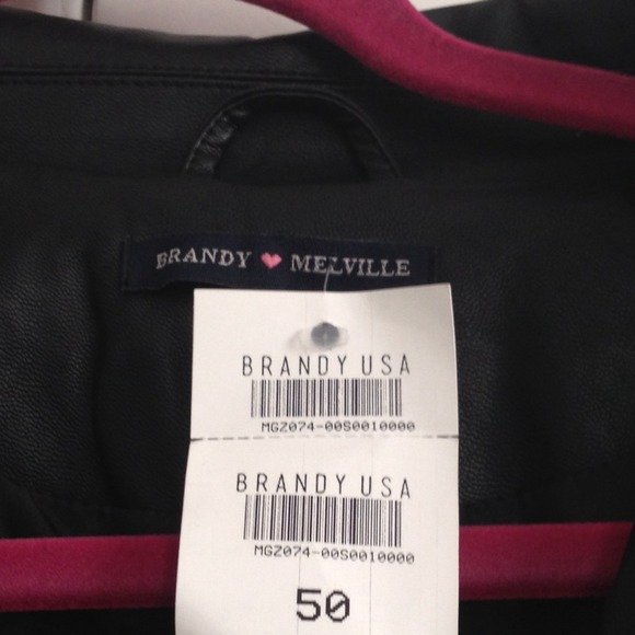 Brandy Melville Jackets & Blazers - Brandy Melville Leather Jacket 3 Brandy Melville Jackets & Blazers - Brandy Melville Leather Jacket 3