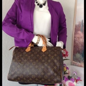 No longer avail% Auth Louis Vuitton Speedy 35 No longer avail% Auth Louis Vuitton Speedy 35