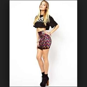 NEW Embellished sequin multicolor stretch miniASOS NEW Embellished sequin multicolor stretch miniASOS