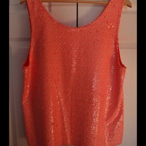 J. Crew Size M Heathered Sequin Tank Top J. Crew Size M Heathered Sequin Tank Top