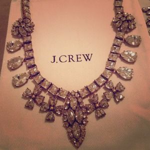 J. Crew Crystal Necklace J. Crew Crystal Necklace