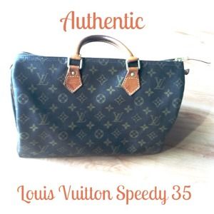 UnavailableAuthentic Louis Vuitton Speedy 35 UnavailableAuthentic Louis Vuitton Speedy 35