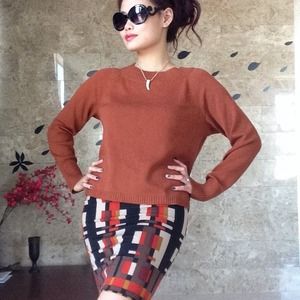 HP✨St. John Sport Copper Knit Sweater Top✨ HP✨St. John Sport Copper Knit Sweater Top✨