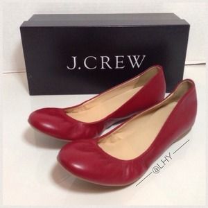 J.Crew Cece Ballet Flats - Moraccan Red J.Crew Cece Ballet Flats - Moraccan Red