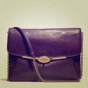 % Authen coach Madison leather crossbody/clutch % Authen coach Madison leather crossbody/clutch