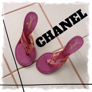 Gently Preloved CHANEL Sandals Size 7 Gently Preloved CHANEL Sandals Size 7