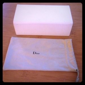 Dior Accessories - Christian Dior Sunglass box and pouch Dior Accessories - Christian Dior Sunglass box and pouch