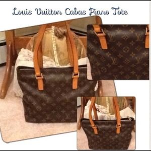 Authentic Louis Vuitton Cabas Piano Tote Authentic Louis Vuitton Cabas Piano Tote
