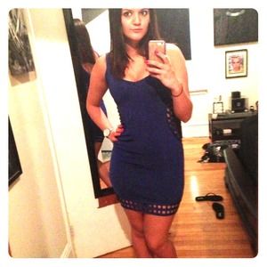 Bebe cut out dress Bebe cut out dress