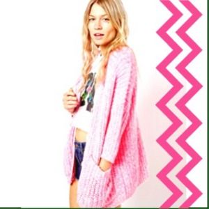 HOST PICK ASOS Neon Big Pocket Cardigan HOST PICK ASOS Neon Big Pocket Cardigan