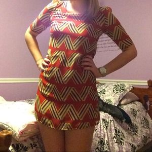 RESERVED Francesca's Geometric Print Dress RESERVED Francesca's Geometric Print Dress