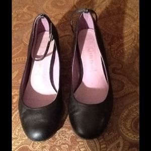 REDUCED Jeffrey Campbell Black Leather Wedges 7M REDUCED Jeffrey Campbell Black Leather Wedges 7M