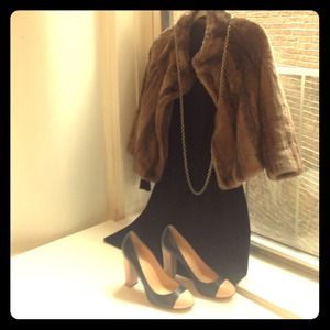 J.Crew Navy and Beige 4" heels J.Crew Navy and Beige 4" heels