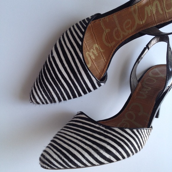Sam Edelman Shoes - Sam Edelman Striped Slingback. 2 Sam Edelman Shoes - Sam Edelman Striped Slingback. 2